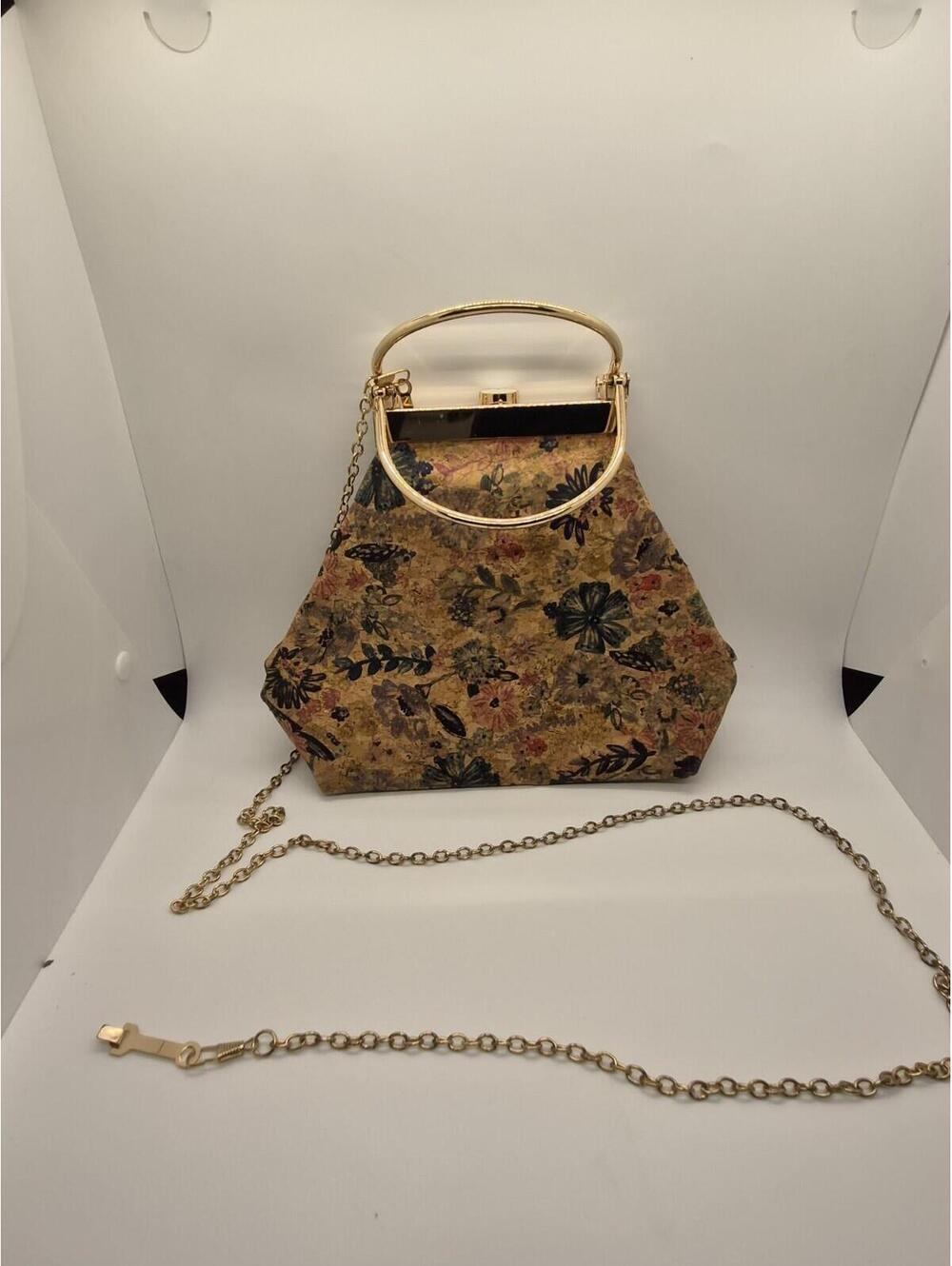 Haute Hippie Women's Cork Floral Bag Multi Color